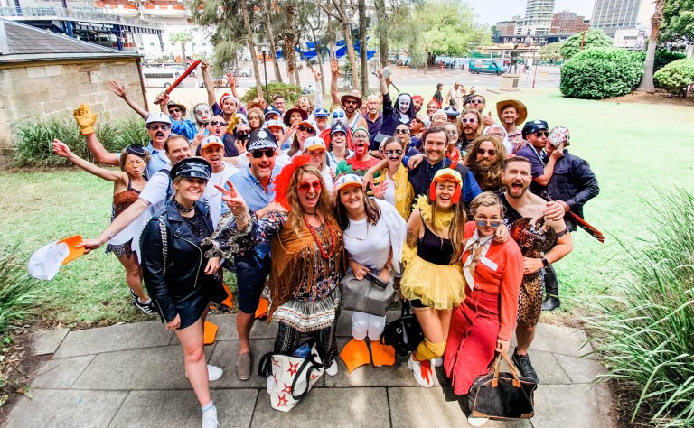 Amazing Race with Bars